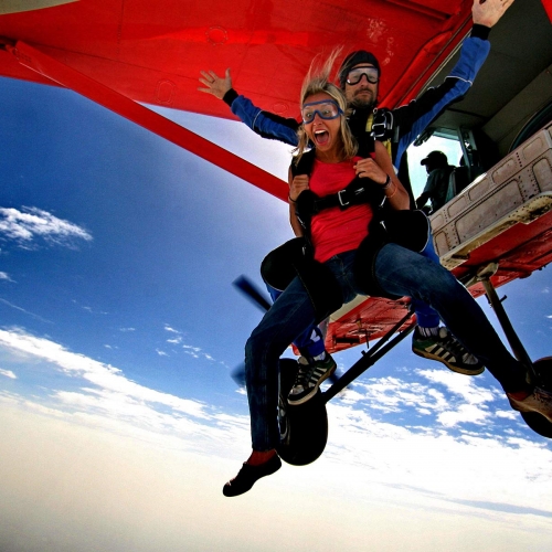 Saut en tandem